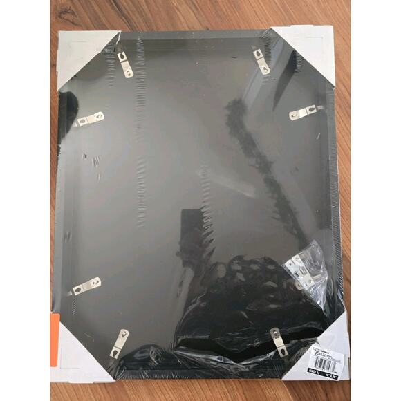 Ambiance Gallery Wood 1.5" Deep Picture Frames - 16x20" Black Wood Frame - Picture 3 of 5